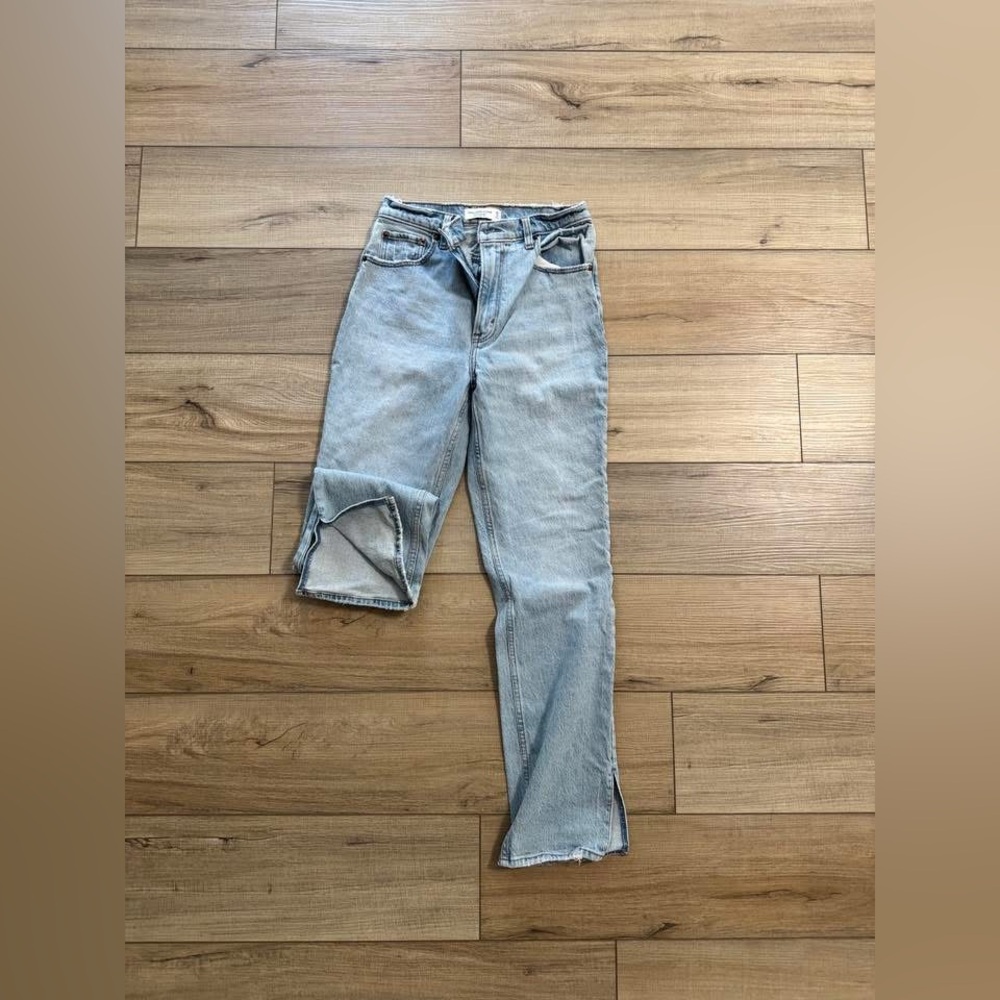 Abercrombie & Fitch Light Blue High Rise Women Jeans